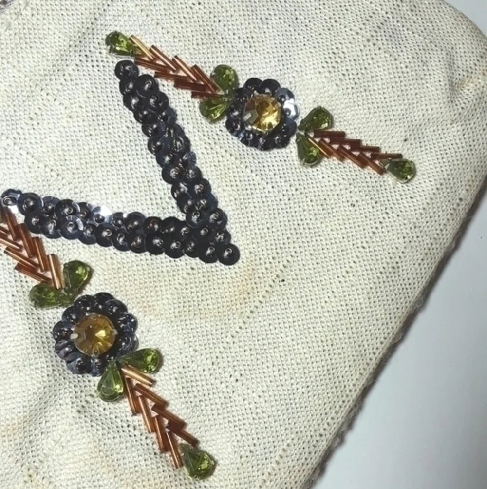 Miss Albright Beady Sequin Initial 